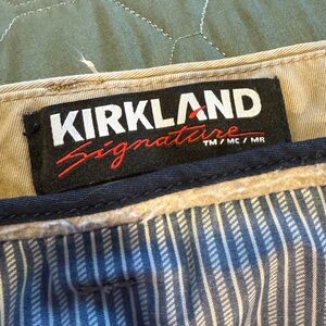 The Kirkland Signature Khaki/ Chino Pants 38W 30L